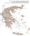 Χάρτης: Πάργα - οδικός χάρτης της Ελλάδας