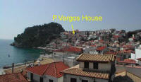 photo from Pvergos House in Parga the place of the house and the castle of Parga