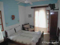 photo of the room of P. Vergos accommodation in Parga  has satellite tv
