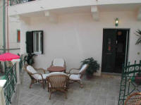 the Kitchen of one of the two appartments from the PVergos House accommodation in Parga 